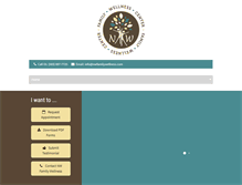 Tablet Screenshot of nwfamilywellness.com
